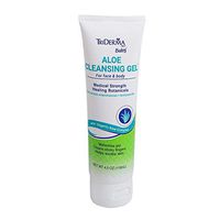 TriDerma Baby Aloe Cleansing Gel for Face and Body (4 oz)