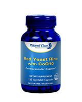 Patient One Red Yeast Rice with CoQ10-120 Vegetable Capsules