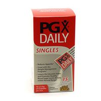 Bundle - 2 Items: 1 Bottle of PGX Daily Singles by Natural Factors - 15 Packets and 1 VDC Pill Box