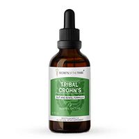 Tribal Crohn's Alcohol, Glycerite Slippery Elm, Parsley, Marshmallow, Turmeric, Frankincense, Green Tea. Tincture, Herbal Extract Gut and Bowel Formula 4 OZ