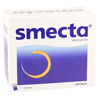 Smecta Ipsen Diosmectite 3g x 30 Sachets Natural Treatment of Acute Diarrhea (Orange)