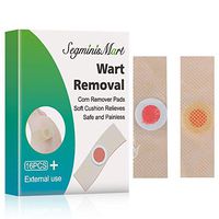 Wart Remover,Corn Remover Pads,Wart Removal Plasters,Foot Wart Remover,Common and Plantar Warts Treatment Relief Pain Removal Warts Plaster