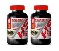 Increase Energy for Women - Black MACA 1000 Mg - Natural Premium Supplement - maca Root Extract Complex - 2 Bottles 180 Vegetable Capsules