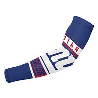 Jacoci Custom New York Giants Cooling Arm Sleeves Sun UV Protection for Men & Women Sports