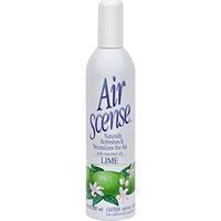 Air Scense Air Freshener, Lime - 7 Oz, 4 pack