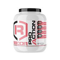 Reaction Nutrition Recor Pro Action Whey Protein, Chocolate Covered Strawberry, 5 Pound
