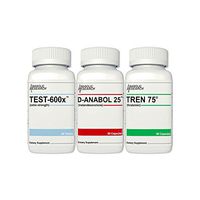 Ultimate Growth Stack - Test-600x, D-Anabol 25, Tren 75 - Gain Muscle, Strength & Size - 1 Month Supply