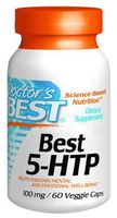Doctor's Best 5-Htp, Non-GMO, Vegan, Gluten Free, Soy Free, 100 Mg, 60 Veggie Caps