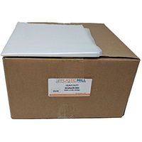 PlasticMill 65 Gallon Garbage Bags: Clear, 1.5 Mil, 50X48, 100 Bags.