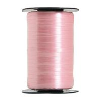 Pink 3/16 Curling Ribbon Plain (no ribbing)