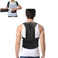 ZSZBACE Posture Corrector for Women & Men - Medical Upper Back, Clavicle, Shoulder Support Brace,Hunchback, Thoracic Kyphosis, Forward Head, Back Pain Relief (S)