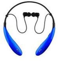 Iq Sound Bluetooth Wireless Headphones and Mic - Stereo - Blue - Wireless - Bluetooth - 32.8 Ft - 16