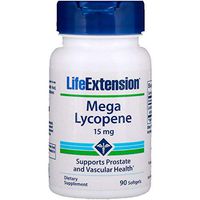 Life Extension Mega Lycopene, 15 Milligram, 90 Softgels (Pack of 2)