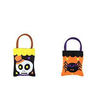 Georgie Porgy Cartoon Halloween Treat Candy Handbag Kids Tote Bags Candy Basket Colorful