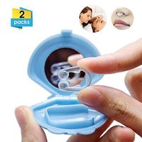 LXHSY Nose Clip, Anti-Snore Device Snoring Snoring Nasal Dilators to Sleep Better 2Pcs Anti Snoring Solution Devices