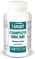 Supersmart - Complete Uricare Formulated with Go-Less ®, Berberine & Zinc Citrate - Support Urinary Health for Women & Men - Incontinence, Infections & Urgencies | Non-GMO - 120 Vegetarian Capsules