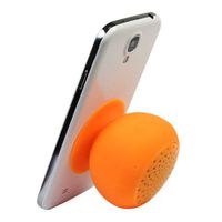 Leegoal amtonseeshop Waterproof Mini Mushroom Wireless Bluetooth Speaker (Orange)