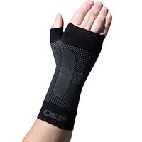 OrthoSleeve WS6 Sports Wrist Compression Sleeve (Black, Large)
