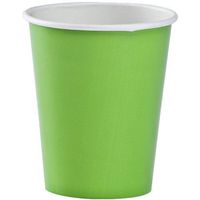 Party Dimensions 70582 12 Count Paper Cup, 9-Ounce, Lime Green