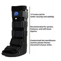 Advanced Orthopaedics Low Profile High Top Air Walker, Large -Mens Size 10 1/2-12, Womens Size 11 1/2-13 1/2