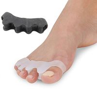 Distinct Silicone Separator Toe Spacers Toe Stretchers Easy Wear in Shoes, Quickly Alleviating Pain After Yoga and Sports Activities for Men and Women