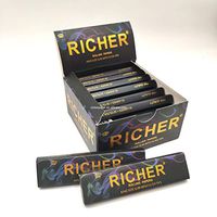 Rolling Papers with Filter Tips 1 1/4 Size by Richer 24 booklets