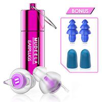 High Fidelity Concert Earplugs - Hearing Protection Ear Plugs for Concerts, Musicians, Motorcycle - Noise Reduction (23db) High Fidelity Ear Plugs - Reusable Music Musician Ear Plugs