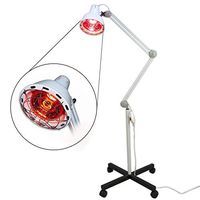 Recover from Injury Faster with Standing TDP Infra Red Heating Lamp Physiotherapy Red Light Heat Therapy Device to Reduce Muscle Soreness, Alleviate Aches & Discomfort + European Body Cream + E-Book