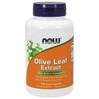 NOW Supplements, Olive Leaf Extract with Echinacea Extract 4%, Extra Strength, Free Radical Scavenger*, 100 Veg Capsules
