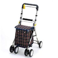 Seat & Roller Bar Covers Walker The Best Gift for Parents Shopping Cart for The Elderly Easy to Fold and Easy to Carry Multifunctional Rehabilitation Walker for Patients