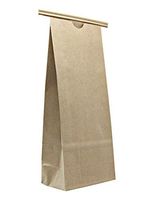 BAP 1 LB Kraft Compostable Paper Bag with Tin Tie (1000 pcs)
