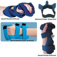 Comfy Wrist/Hand/Finger Orthosis - Wrist/Hand/Finger Orthosis. Pediatric Large, Green