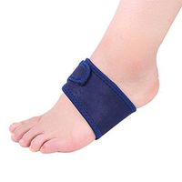 Leoie Breathable Elastic Silica Gel High Arch Orthotics Bandage Mat for Heel Foot Pain Relief