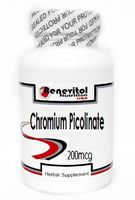Chromium Picolinate 200mcg 200 Capsules ~ Renevitol