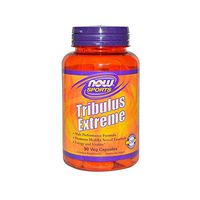 NOW Sports Nutrition, Tribulus (Tribulus terrestris) Extreme, Enhanced Vitality, Men's Health, 90 Veg Capsules
