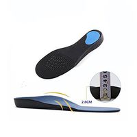 Shoe Insoles, Orthotic Insoles, Arch Support Insoles, Memory Foam Insoles Providing Excellent Shock Absorption and Cushioning for Feet Relief