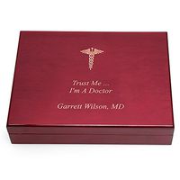 Executive Gift Shoppe Personalized Medical Theme Humidor
