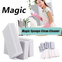 Sponges & Scouring Pads - 10pcs White Sponge Eraser Melamine Cleaner Multi Functional Dish Bathroom Cleaning Nano - Knife Vacuum Clean Function Toilet Tool Set Bathroom Bathroom Scouring S