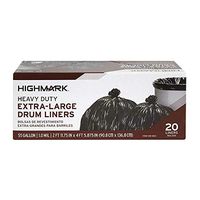 Office Depot Trash Bags, 55 Gallons, Box of 20, DP00664
