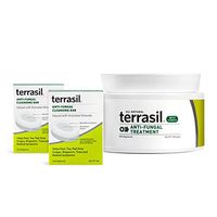 terrasil® Anti-fungal Treatment MAX + Anti-fungal Cleansing Soap - 6X Faster Doctor Recommended 100% Guaranteed All-Natural Soothing Clotrimazole OTC-Registered - Complete Treatment- 200g + 2 Bars