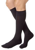 JOBST Relief 30-40 mmHg Compression Socks, Knee High, Closed Toe, Black, Large