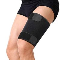 Thigh Brace, Compression Sleeve Support for Quad Groin Pain Relief, Breathable Non-slip Elastic Thigh Brace Wrap for Men and Women Pulled Hamstring Inflammation Swelling Bruising Tendon Torn Muscle