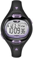 Timex Women's T5k187 Black Resin Quartz Watch with Digital Dial