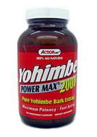 Yohimbe Power Max 2000 for Men Natural Balance 100 Caps