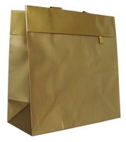 Chirstmas Gold 10.5 X 10.5 X 5 Inches Elegant Gift Bag | XGB 9718