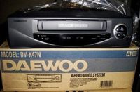 Daewoo DVK47N video player recorder VCR VHS 4 head - PROGRAMMABLE RECORDER WITH BUILT IN TV TUNER. RECORD TV SHOWS, CABLE SATELLITE - No Remote