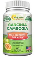 Pure Garcinia Cambogia Extract - 180 Capsule Pills, Natural Garcinia Supplement, Ultra High Strength HCA, Max Premium Detox Tablet for Men & Women