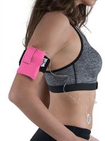Athletic Insulin Pump Case with Strap for Medtronic 530G (L Arm, Pink)