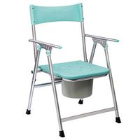 G-LXYZBQSHYP Bedroom Commode Chair Folding Lightweight with Ergonomic Shape for Comfort