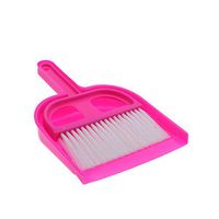 Small Dustpan Set with Brush - Pink